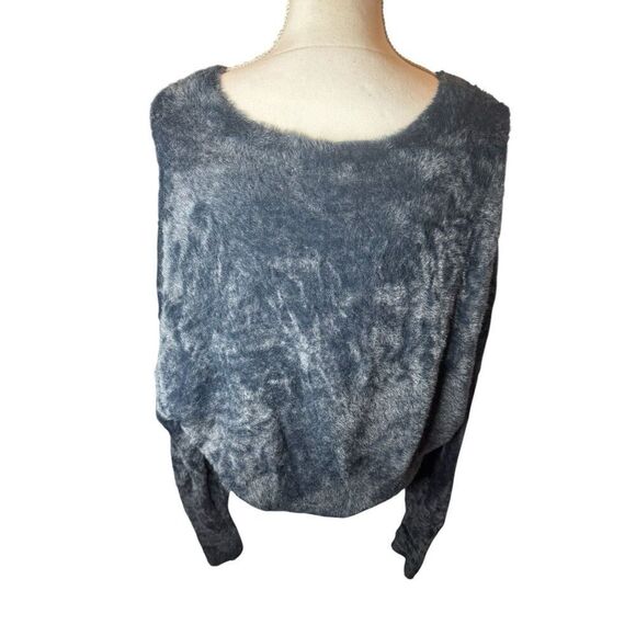 FREE PEOPLE FP ONE Sz S SO SOFT FOUND MY FRIEND CARDI CARDIGAN SWEATER BLACK - Picture 4 of 5